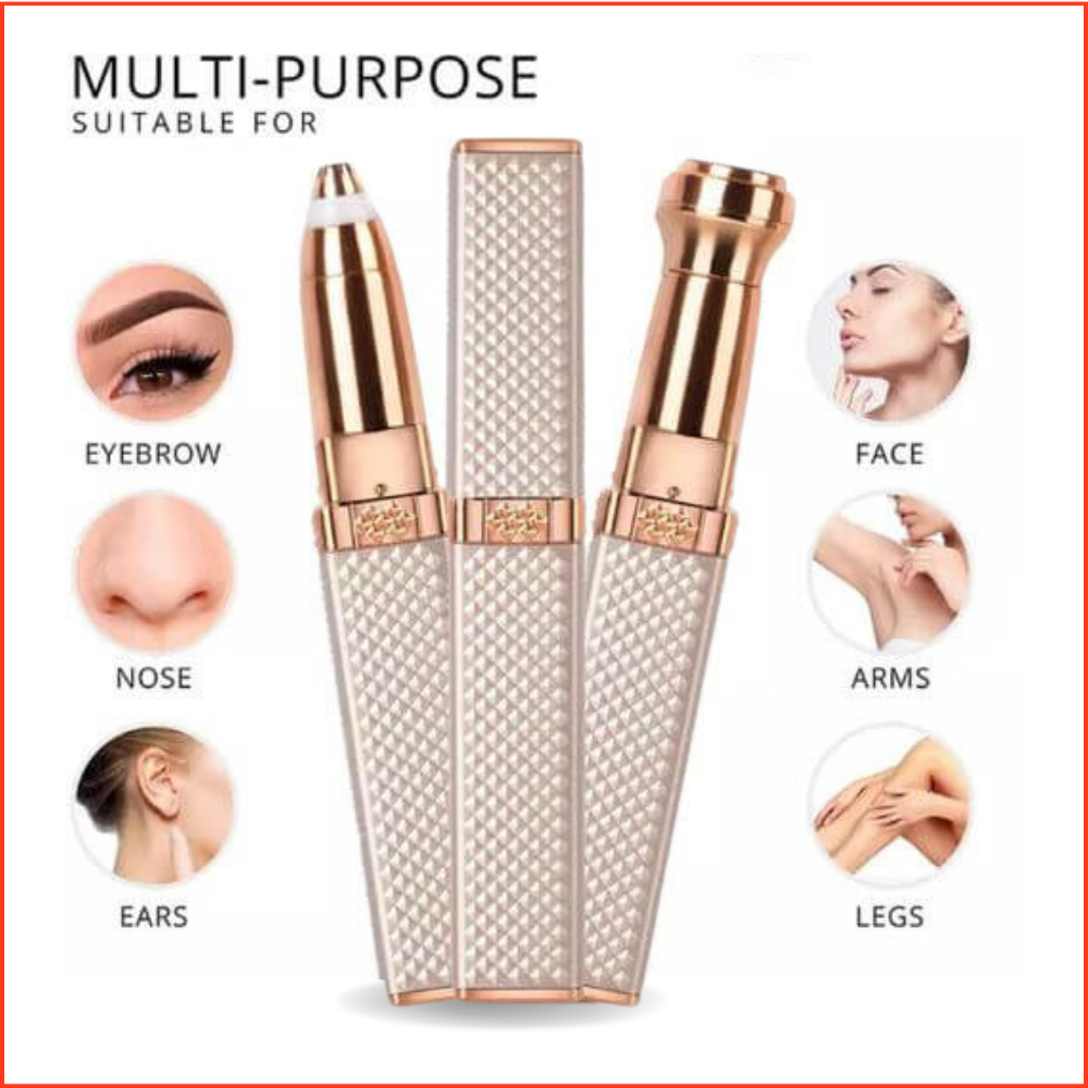 2 in 1 Facial and Eyebrow Hair Remover