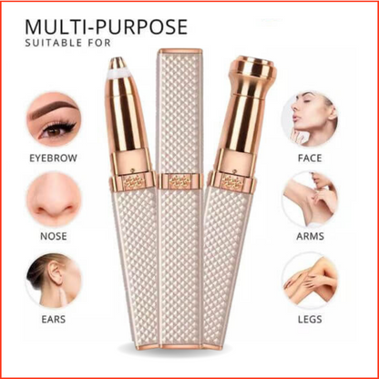 2 in 1 Facial and Eyebrow Hair Remover